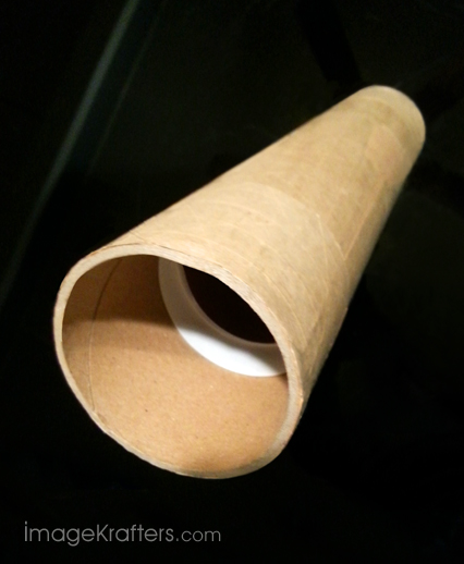 rolled prints packaged in tube shipping tube